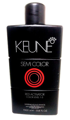 KEUNE ~ SEMI COLOR ~ RED ACTIVATOR ~ 33.8oz