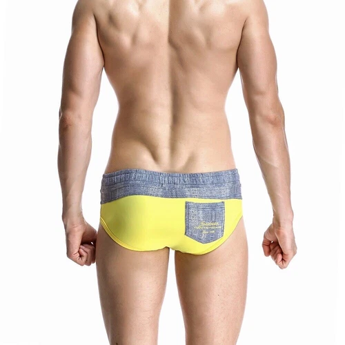 Herren Badeslip Sexy Low Waist Badeanzug Strand Bikini Shorts Gay Badeanzug Hot - Bild 9 von 36