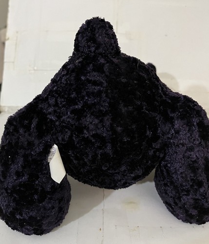 Soft Expression Collectible 2003 Edition Plush Stuffed Bear 9"H Dark Purple - Picture 14 of 19