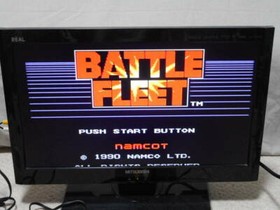 Namco 1990 BATTLE FLEET Nintendo Famicom NES Used Simulation Japanese Retro Game