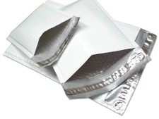 100 Pack 6" x 9" 0 Poly Bubble Mailers Envelopes Self Seal Padded Shipping