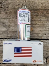25 + 5 uf MFD 370 / 440 Volt USA2225 AmRad Run Capacitor Made in USA