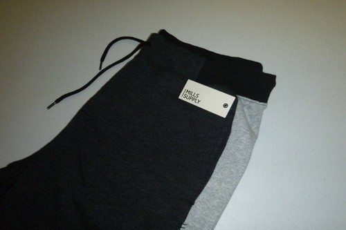 mills supply Splendid mens designer Doheny French Terry track shorts sz: XL-gray - Picture 9 of 10