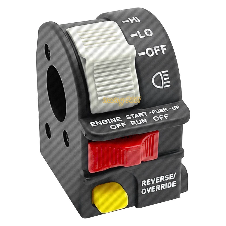 Faro interruptor de arranque de manillar para Polaris ATV Magnum Sportsman Scrambler Foto 3 de 4