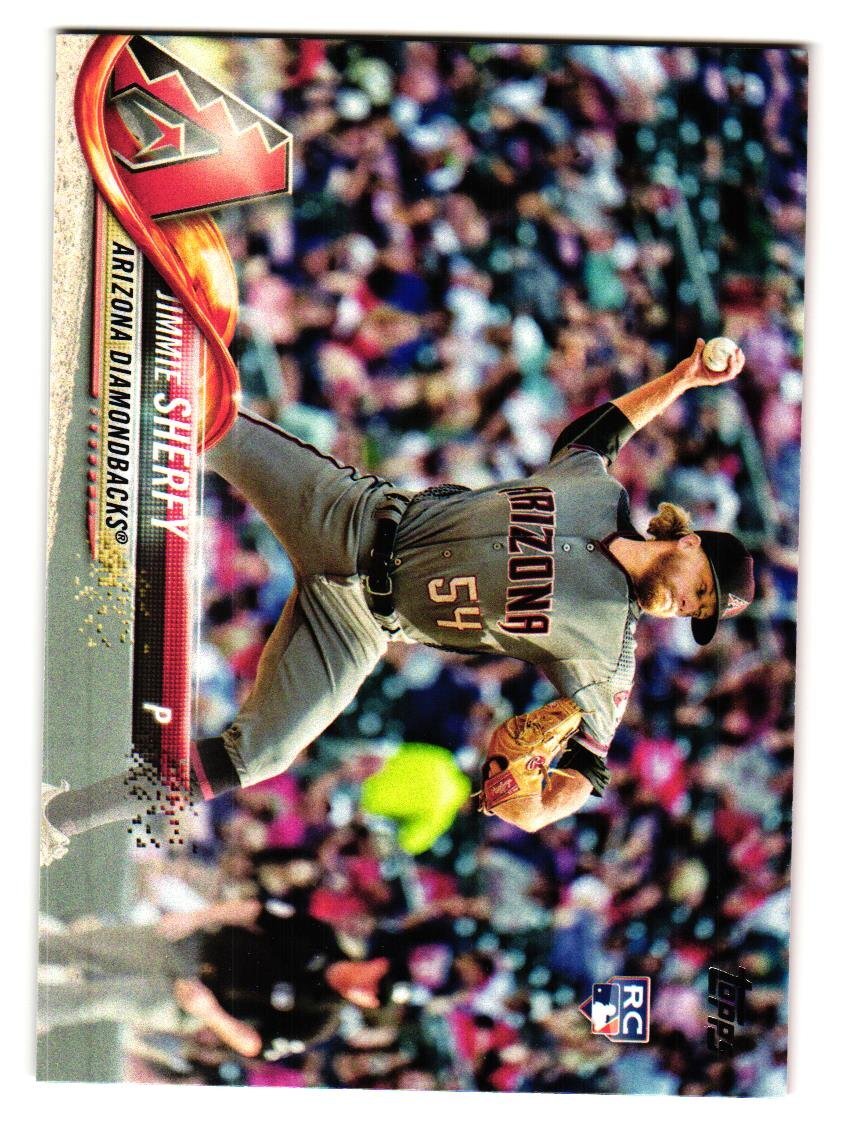 2018 Topps # 174 Jimmie Sherfy Arizona Diamondbacks Rookie | eBay