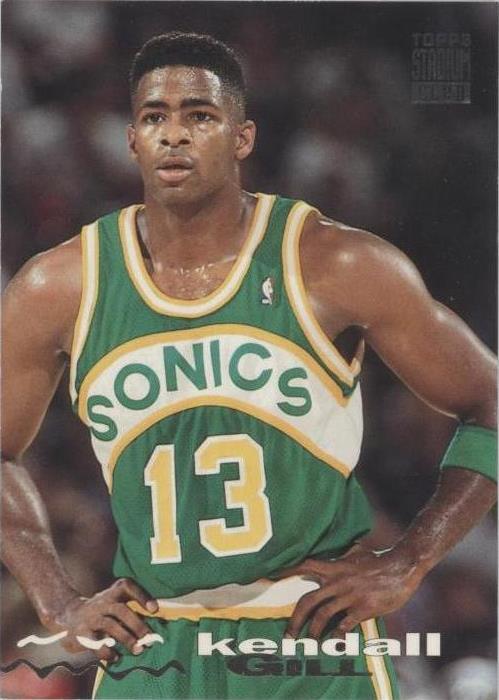 1993-94 Topps Stadium Club - Kendall Gill #253 - 1 of 2