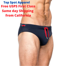 Men's Swim Briefs Micro Swimwear for Beach Resorts Cruise Vacation Swimsuit
