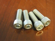 Norton Commando Handlebar Screw Set_ Stainless Steel!