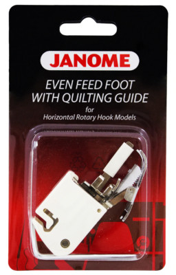 Janome Even Feed Foot w/Quilt Guide 5-7mm for Sewing Machines  #200311003