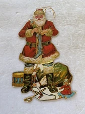 Vintage Merrimack Publishing Corp 1986 Die Cut Christmas Ornament