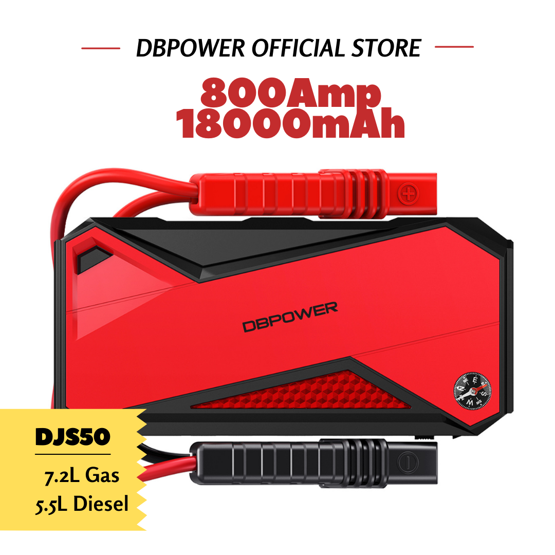 Portable Car Jump Starter by DBPOWER DJS50 800A 20000mAh 12V