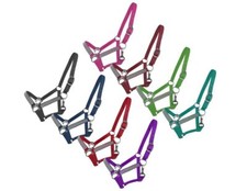 2-Ply Medium/Large Pony Nylon Halter w/ Crystals