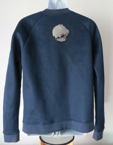 Rara NASA TOPMAN GRANDE AZUL MARINO CHAQUETA CON CREMALLERA L Jóvenes Dotados Estrella de la Muerte - Imagen 7 de 12