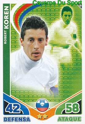 136 ROBERT KOREN SLOWENIEN TEAM CARD WELTSTARS 2010 TOPPS
