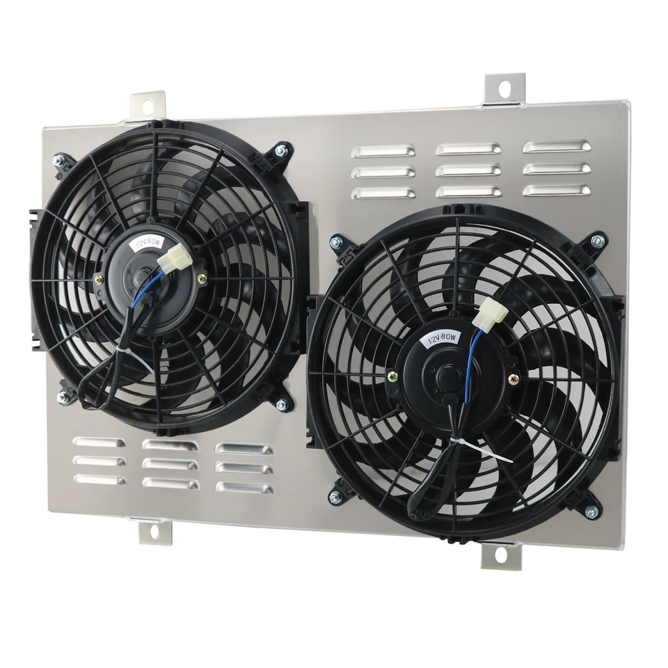 Aluminum Shroud Fan+Relay fit 79-93 FORD Mustang Mercury Cougar Thunderbird XR7 — 第 4/4 张图片