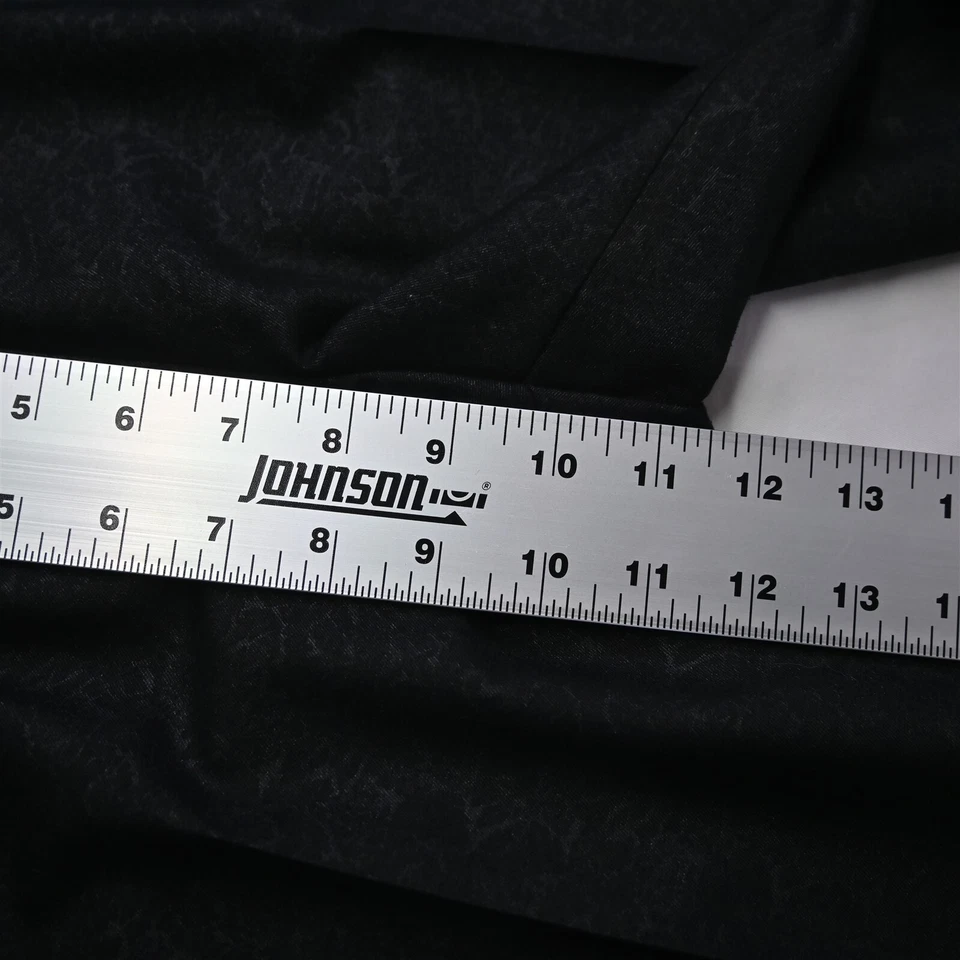 Pantalones de vestir The Limited 12 negros damasco floral pierna acampanada elástico para mujer Foto 3 de 4