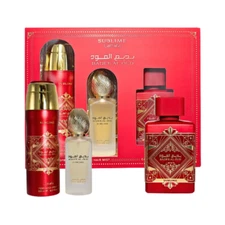 Lattafa Bade'e Al Oud Sublime Perfume for Unisex 3pc Gift Set New in Box