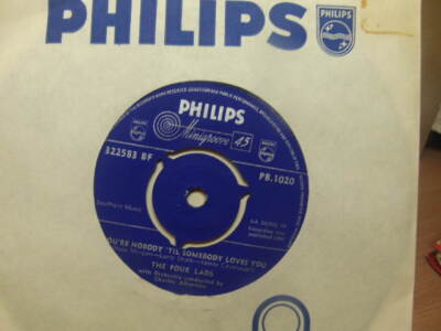 The Four Lads   You re Nobody  Til Somebody Loves You 1960 7  Philips PB 1020