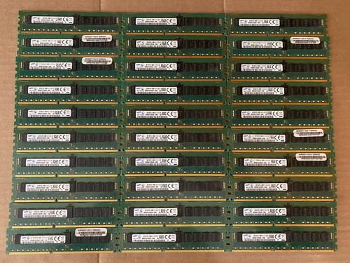 SAMSUNG 24GB(3X8GB) M393B1G70QH0-CMA 1RX4 PC3-14900R DDR3-1600 MEMORY W4-2(17) - Picture 7 of 7