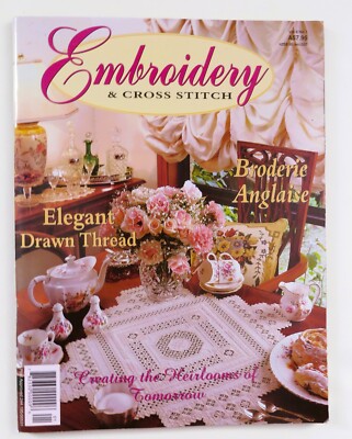 Cross Stitch Magazine Australia Elegant Drawn Thread