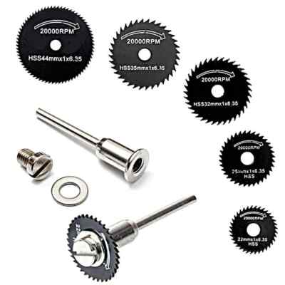 HSS KREISSÄGEBLÄTTER SET METALL FÜR DREMEL WERKZEUGE SÄGEBLATT TOOL PROXXON NEU