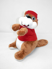 JAAG Buc-ees Beaver Mascot 10  Plush   Bucky W/Shirt Hat Bucees Stuffed Toy 2023