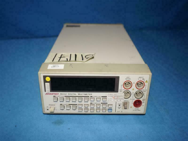 Advantest R6552 Digital Multimeter Made in Japan 30 Days Warranty