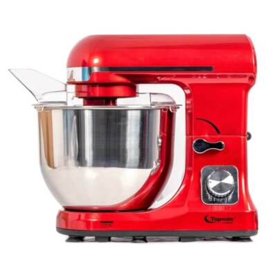 Topmatic PKM-1400.2 Rot Teigmaschine Küchenmaschine Mixer Rührgerät 5,0L1400W