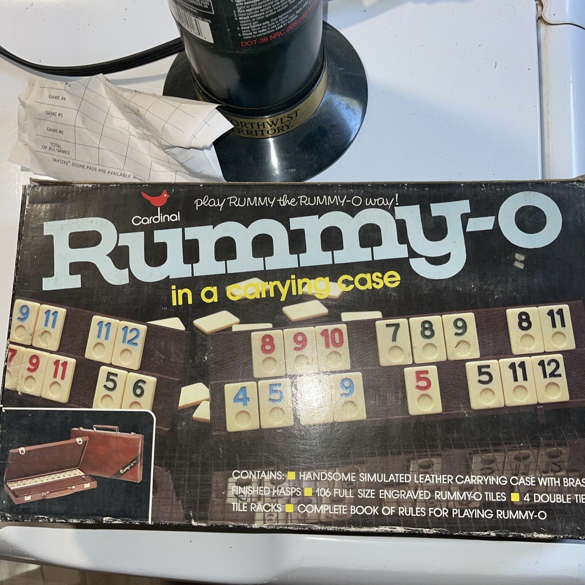 Vintage Rummies Mid Century Z Game W/ Case Complete | eBay