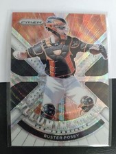 2021 Prizm Illumination Buster Posey #IL-14 White Wave Prizm SF Giants