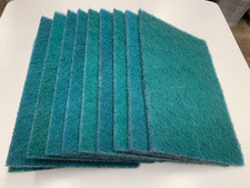 NON-WOVEN HAND PADS GREEN (400grit) 210 x 150mm CHESTNUT PRODUCTS NYWEB PACK 10