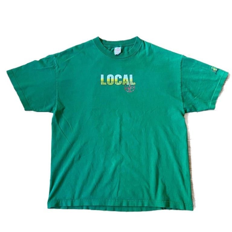 Vintage Local Motion Lion Island Roots Graphic Surf Tee 