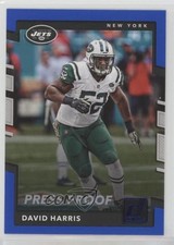 2017 Panini Donruss Press Proof Blue David Harris #296 3c7
