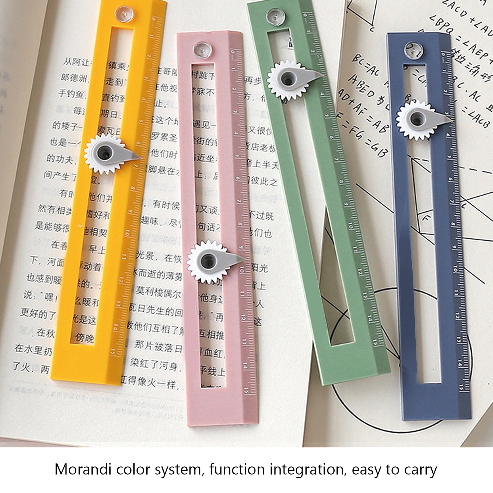 New Compass Ruler Clear Scale Measure Ruler For Student