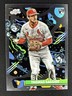 Thomas Saggese 2025 Topps Chrome Cosmic Base Rookie Card #44 - Cardinals