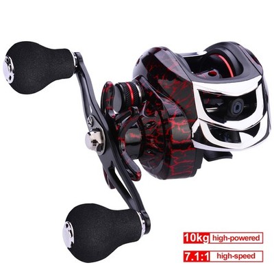 New Baitcasting Fishing Reel 7.2:1 Gear Ratio 18+1BB 10kg/22LB Max Right Hand