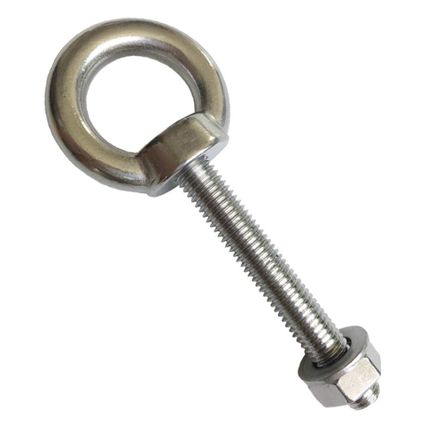Bullone Occhio Spalla, Confezione da 2 Bulloni Occhiello Spalla M10 Acciaio Inox Bulloni Occhiello 2,75" - Foto 6 di 12