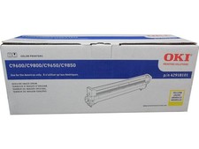 Genuine OEM OKIDATA 42918101 Yellow Image Drum Type C7 C9600 C9800