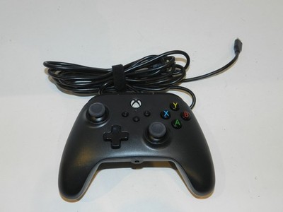 PowerA Wired Controller Gamepad USB C 10 ft Official Black for Xbox Series X S