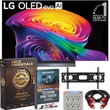 LG 65 inch OLED evo AI C6 4K Smart webOS TV 2026 w/ 26 Months Protection Kit