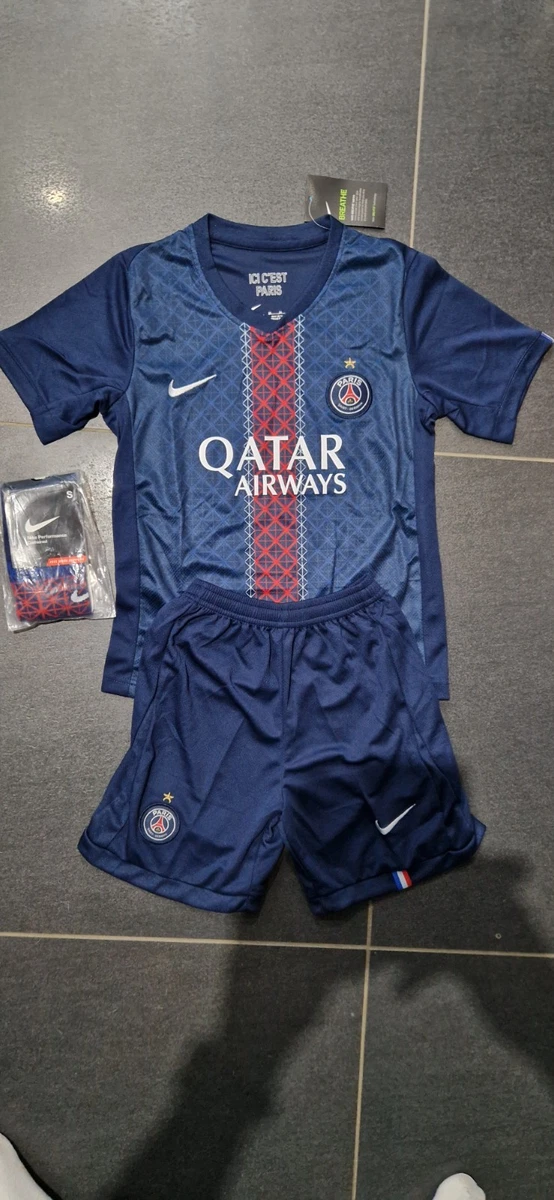 Ensemble PSG Maillot Sans Manches Et Short Adulte – Tailles S à XXL, Neuf Avec étiquettes