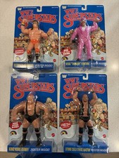 ALL LJN WWE Superstars Series Wave 2 Blue Card In-hand. Read Description