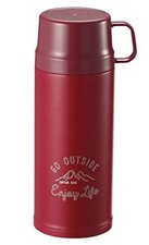 CAPTAIN STAG Sports Bottle, Water Bottle, Direct Drinking/Cup Drinking, 2WAY Dou
