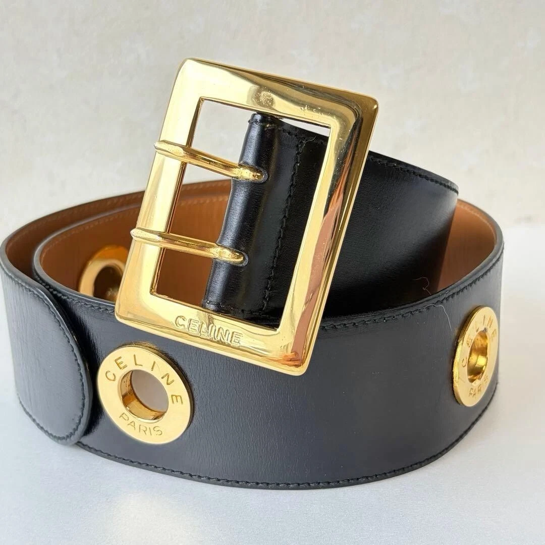CELINE ゴールドバックル CELINE Gold Belts for Women for sale | eBay