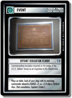 Defiant Dedication Plaque - Deep Space 9 - Star Trek CCG 1E