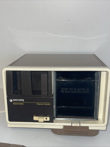 Black & Decker Spacemaker Popcorn Center SCP100 w/ Mounts Under Counter