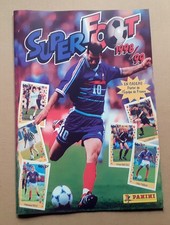 ALBUM FAC-SIMILÉ IMPRIMÉ CHROMOS SUPERFOOT 1998/99 PANINI COMPLET