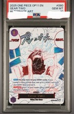 Gear Two (Alternate Art) OP11-080 A Fist of Divine Speed Foil for