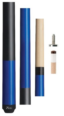 New KODA KS08 Blue Matte Pool Cue - 12.75mm Maple X-Shaft  Cue - No Wrap Cue