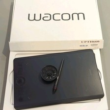 Wacom Intuos Pro Graphics Tablet UPTH660 Wired USB with Pen  Accessories